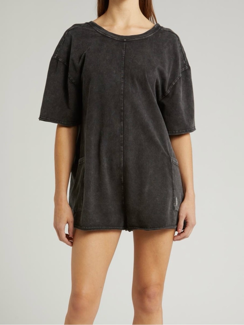 NWOT Free People Hot Shot T-shirt Romper